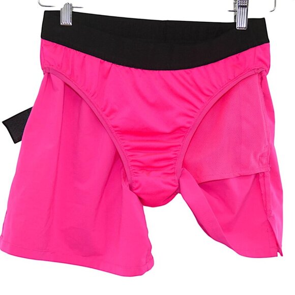 The North Face Size S Hot Pink Run Shorts Athletic Y2K Gymcore Minimalist - Picture 7 of 11